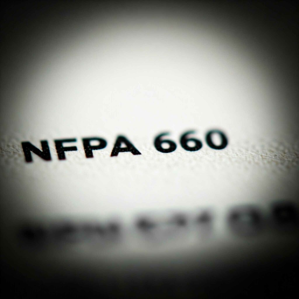 Focus on NFPA 660 on combustible dust